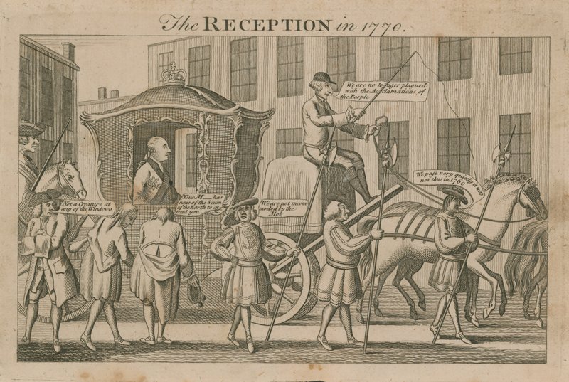 A fogadás 1770-ben alkotó: English School