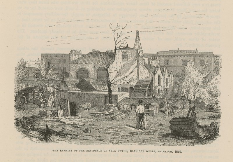 Nell Gwynn rezidenciájának maradványai alkotó: English School