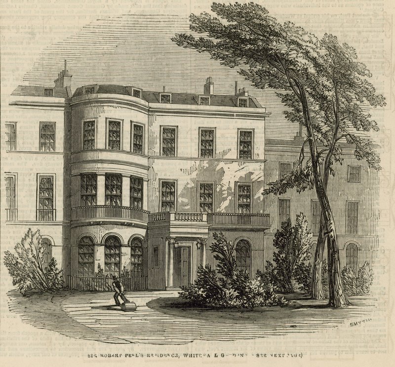 Sir Robert Peel rezidenciája alkotó: English School