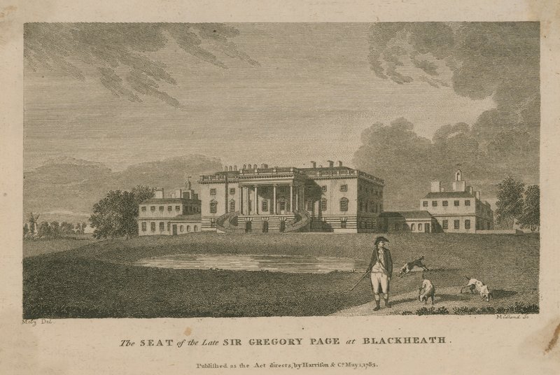 A néhai Sir Gregory Page Turner székhelye alkotó: English School