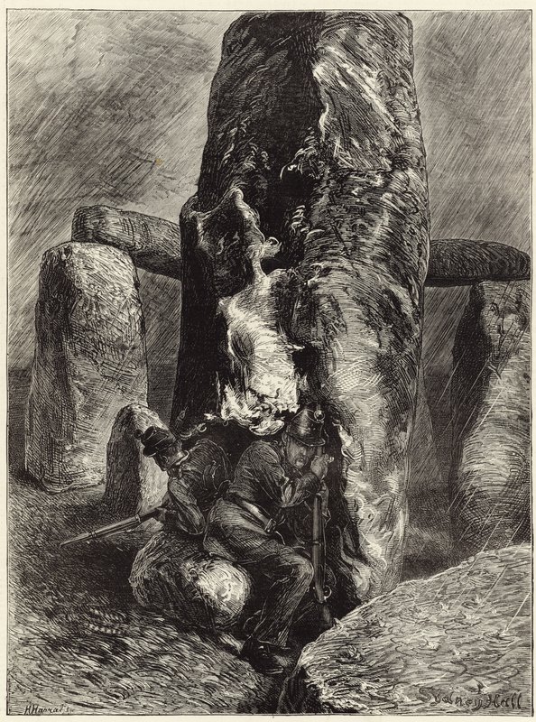 A kóborlók Stonehenge-ben alkotó: English School