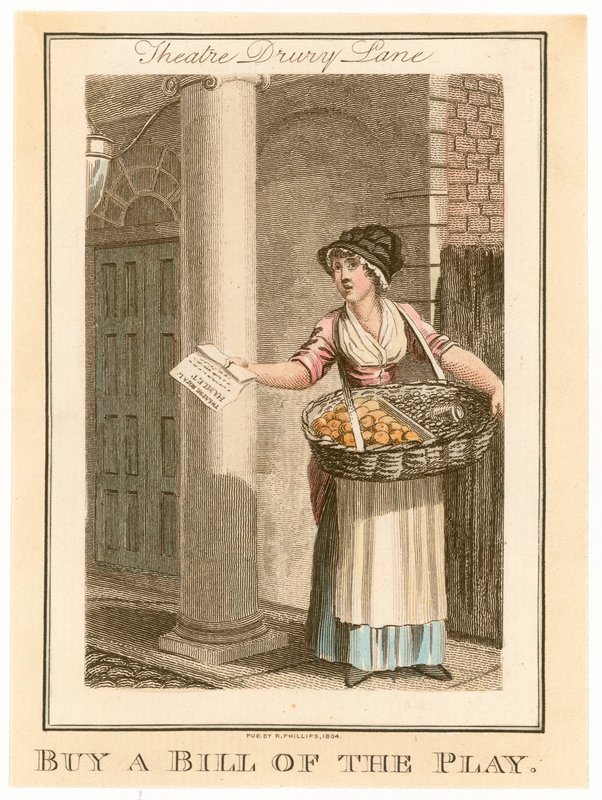 Theatre Royal Drury Lane. Vásároljon Bill of the Playt alkotó: English School