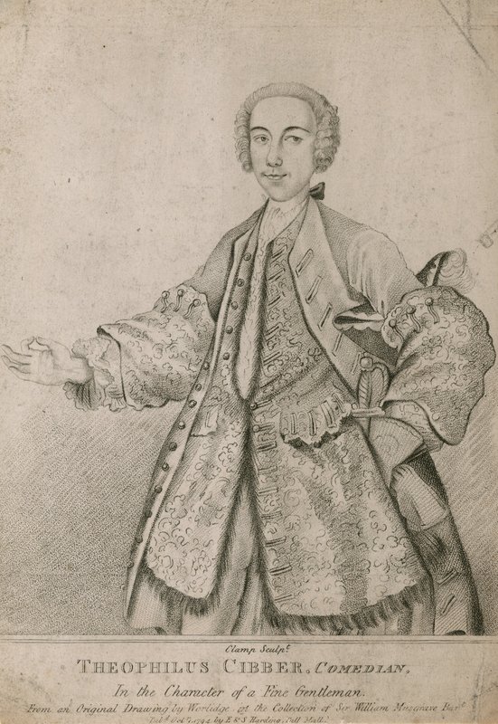 Theophilus Cibber, komikus alkotó: English School