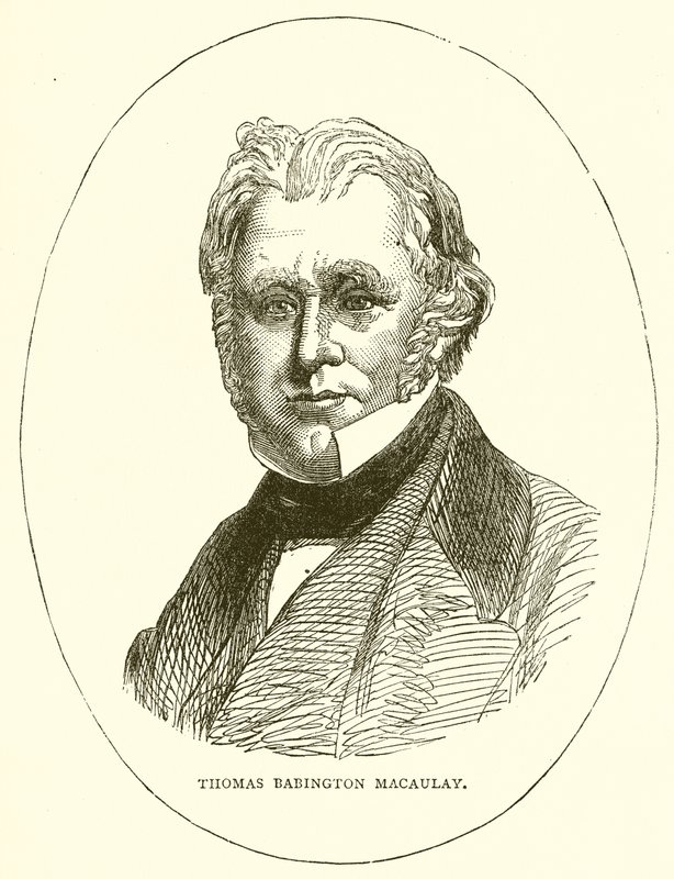 Thomas Babington Macaulay alkotó: English School