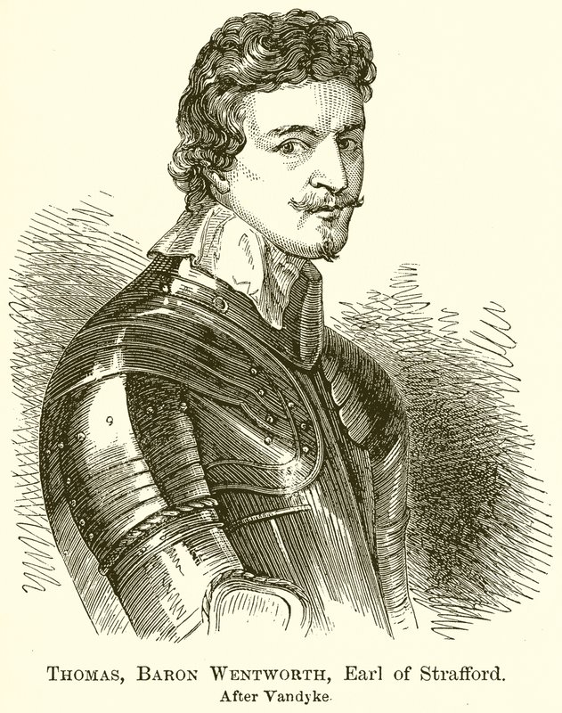 Thomas, Wentworth báró, Strafford grófja alkotó: English School