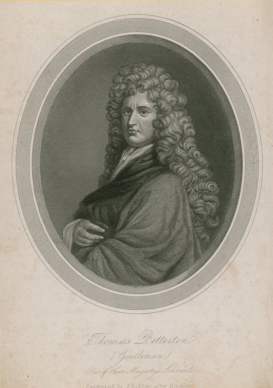 Thomas Betterton (Gentleman), az egyik felséges szolgájuk alkotó: English School