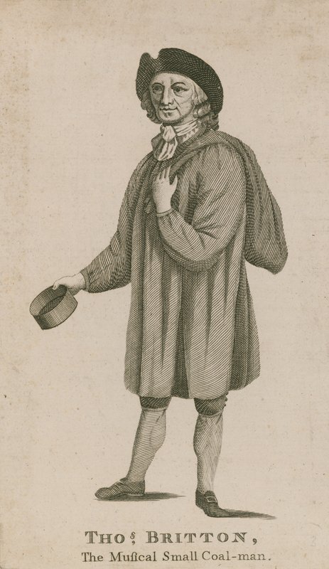 Thomas Britton, a zenés kis szénember alkotó: English School