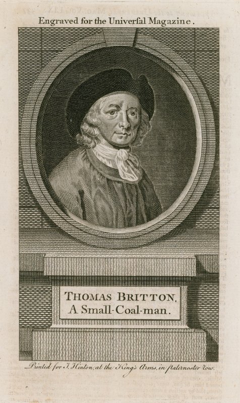 Thomas Britton, a zenés kis szénember alkotó: English School