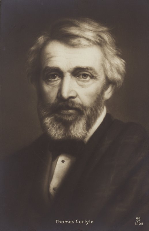 Thomas Carlyle (1795-1881), skót filozófus, író és történész alkotó: English School