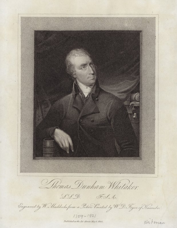 Thomas Dunham Whitaker alkotó: English School