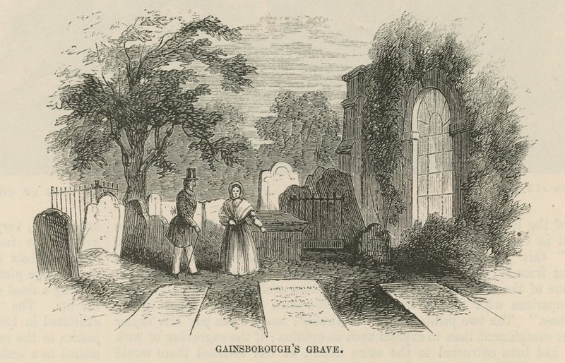 Thomas Gainsboroughs sírja alkotó: English School