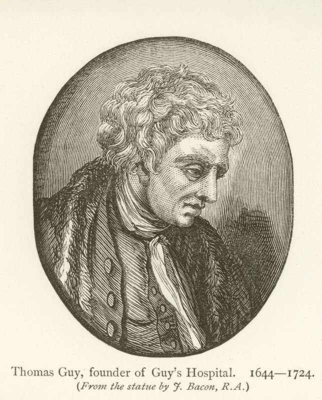 Thomas Guy, a Guys Hospital alapítója alkotó: English School
