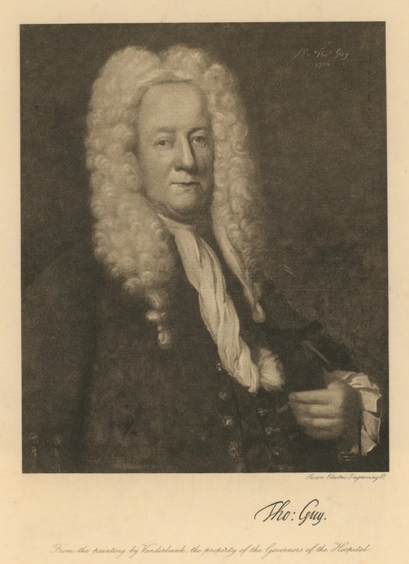 Thomas Guy, John Vanderbank festményéről alkotó: English School