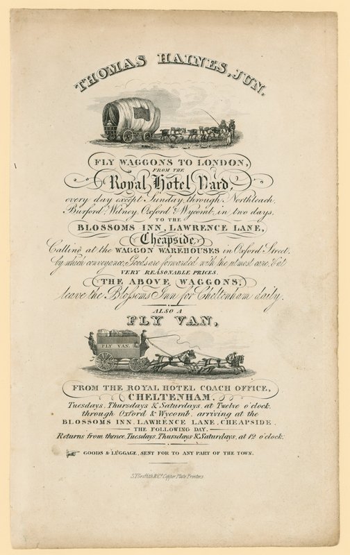 Thomas Haines. Hirdetés alkotó: English School
