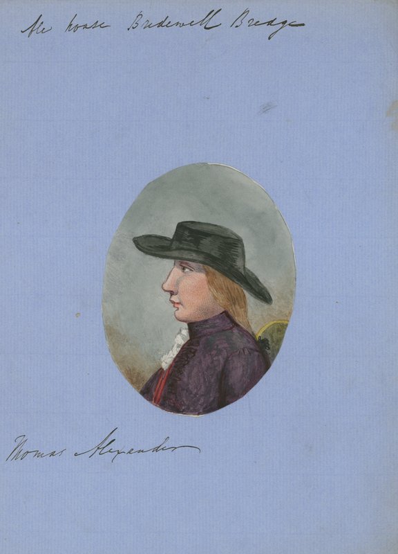 Thomas Hependen, a ház, Bridewell Bridge (wc papíron) alkotó: English School
