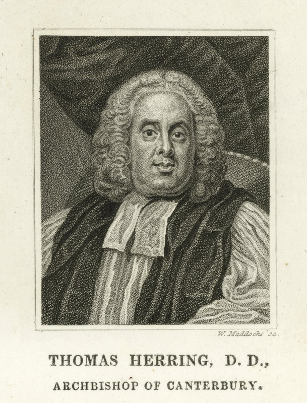 Thomas Herring, Canterbury érseke (metszet) alkotó: English School