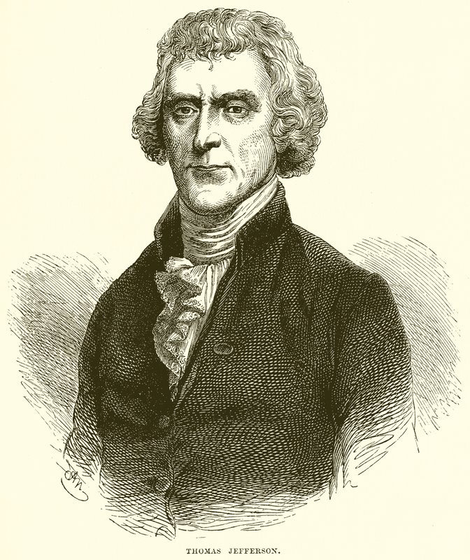 Thomas Jefferson alkotó: English School