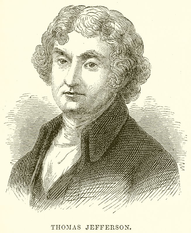 Thomas Jefferson alkotó: English School