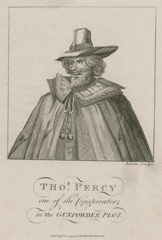 Thomas Percy, a puskaporos összeesküvés egyik összeesküvője alkotó: English School