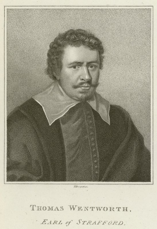 Thomas Wentworth, Strafford grófja (metszet) alkotó: English School