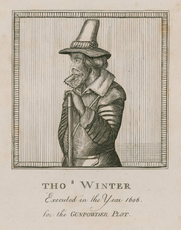Thomas Wintert 1606-ban végezték ki a lőporos telekért alkotó: English School