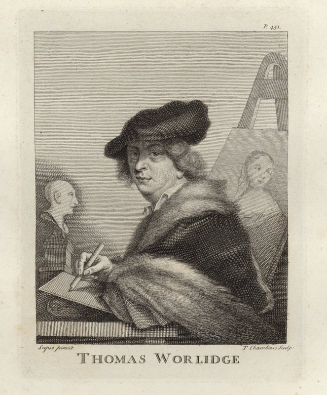 Thomas Worlidge alkotó: English School