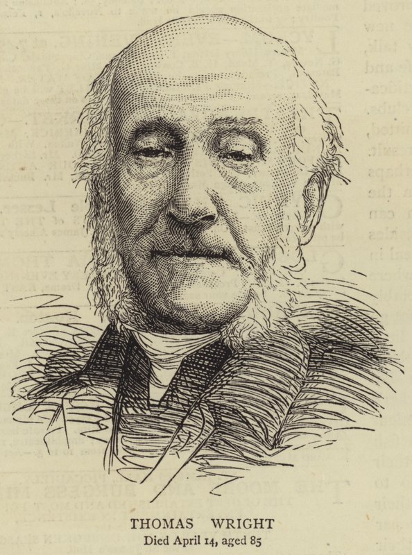 Thomas Wright (metszet) alkotó: English School