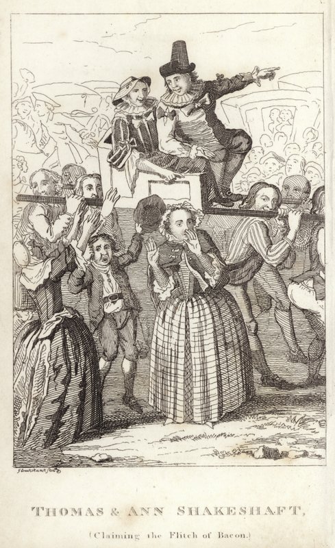 Thomas és Ann Shakeshaft, a Bacon röpdését követelve alkotó: English School