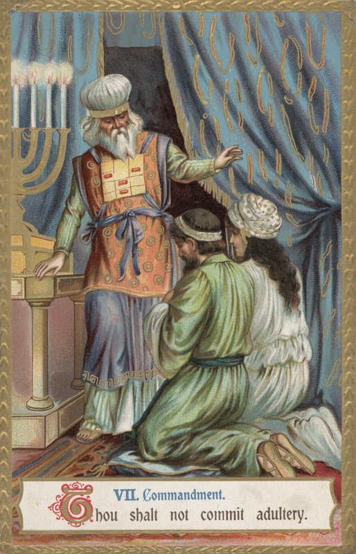 Ne paráználkodj (chromolitho) alkotó: English School