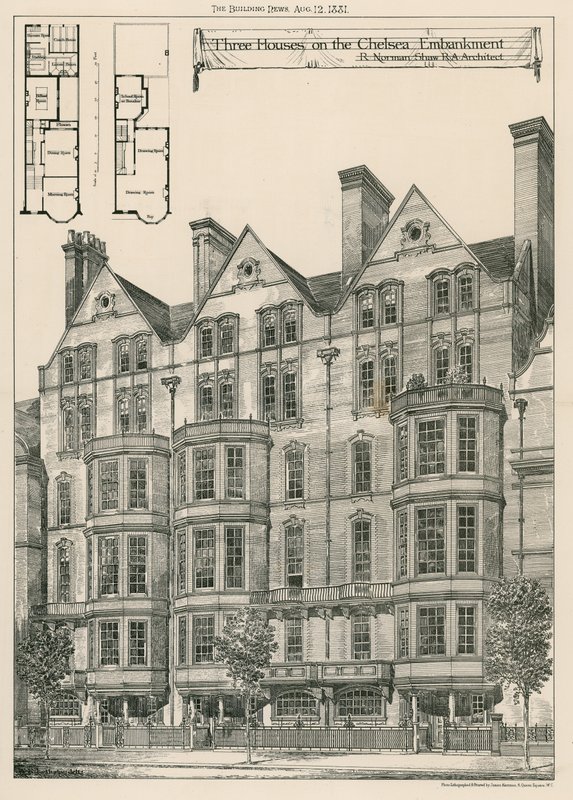 Három ház a Chelsea rakparton alkotó: English School