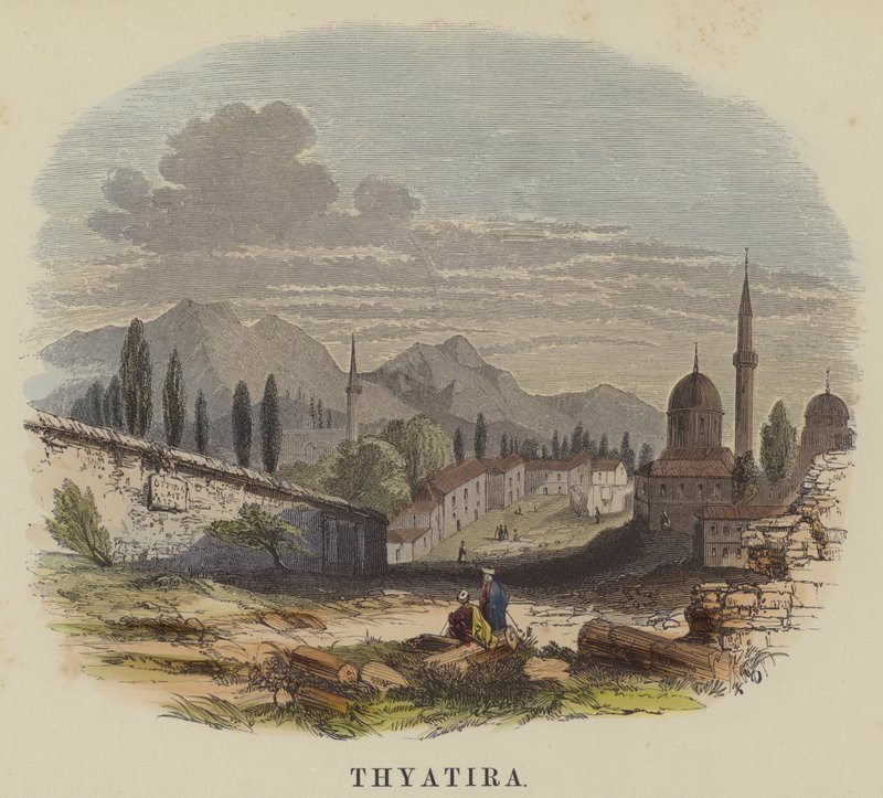Thatira (színes metszet) alkotó: English School