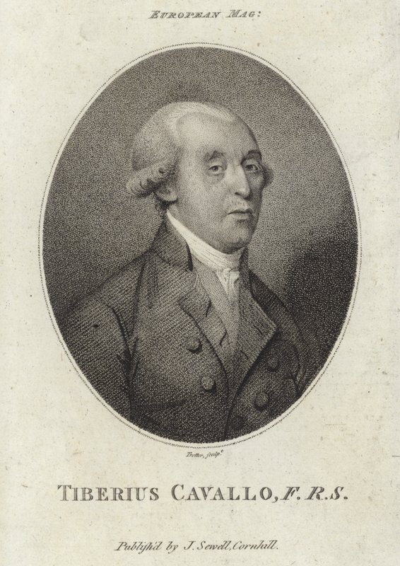 Tiberius Cavallo alkotó: English School