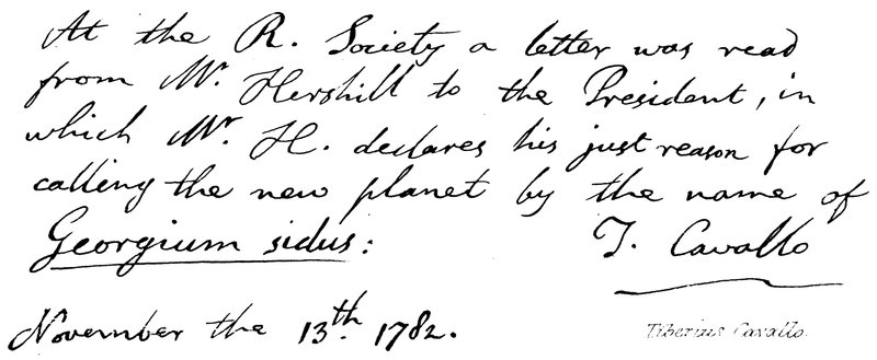 Tiberius Cavallo alkotó: English School