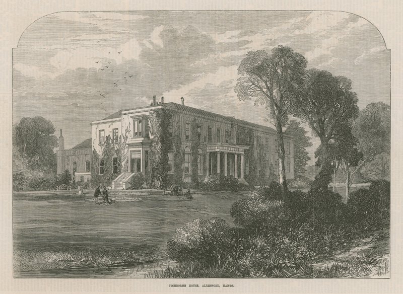 Tichborne ház Alresford közelében alkotó: English School