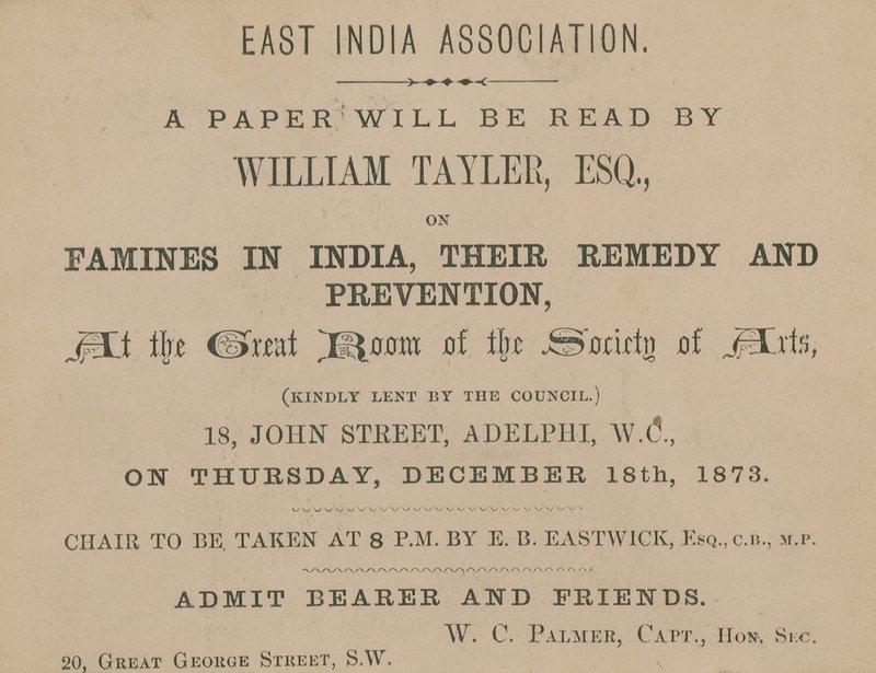 Jegy William Tayler, a Kelet-indiai Szövetség előadására alkotó: English School