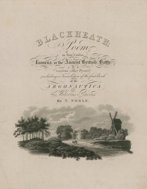Blackheath címlapja alkotó: English School