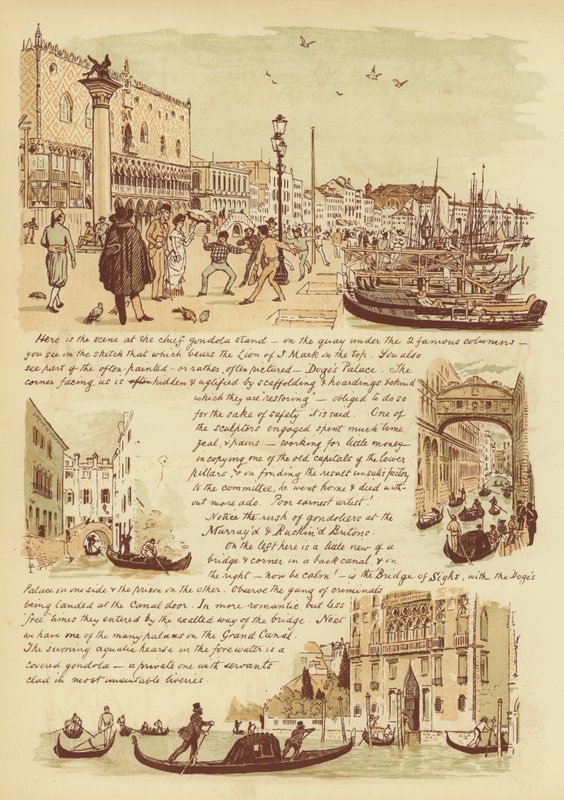 Barátainknak, akik még sosem jártak Velencében (chromolitho) alkotó: English School