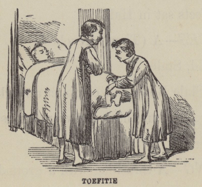 Toefitie (metszet) alkotó: English School
