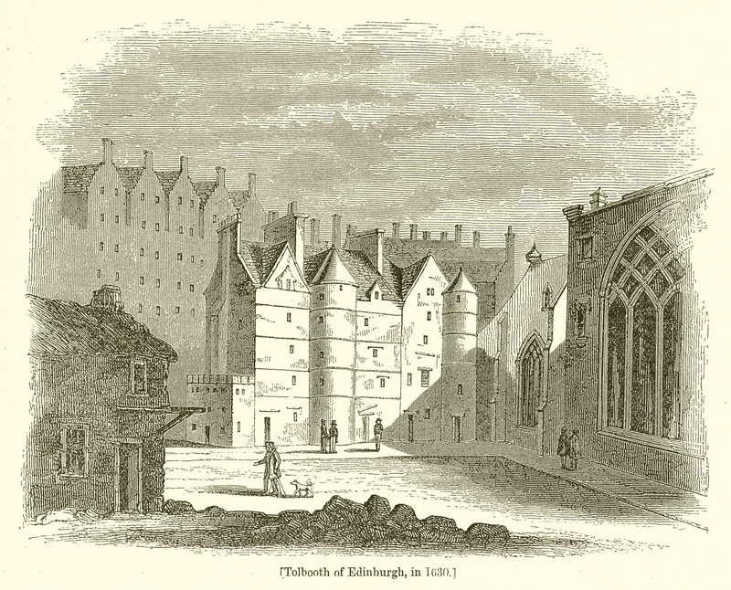 Edinburgh-i Tolbooth, 1630-ban alkotó: English School