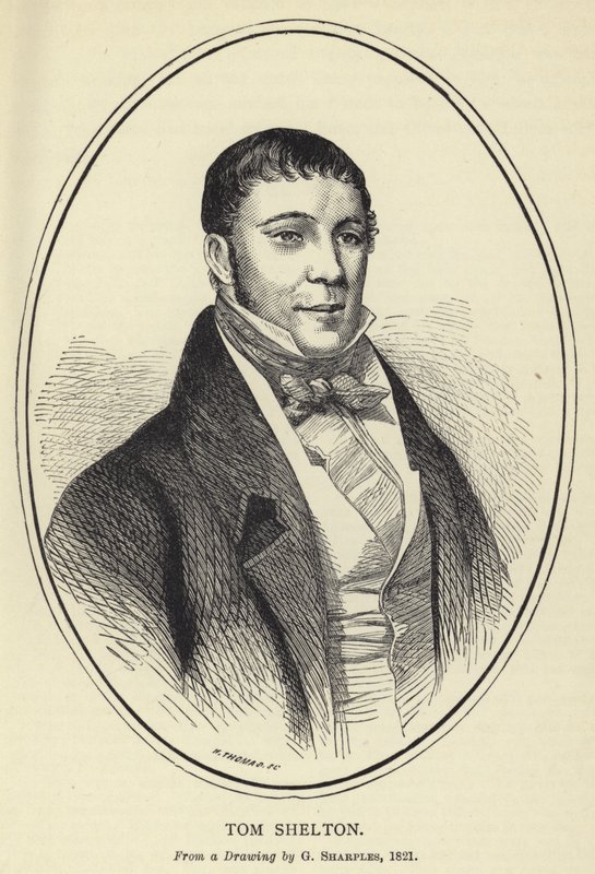 Tom Shelton, G Sharples rajzából, 1821 alkotó: English School
