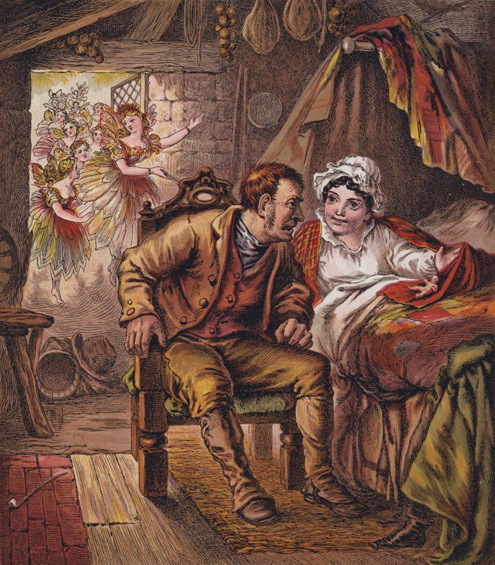 Tom Thumb (színes litográfia) alkotó: English School