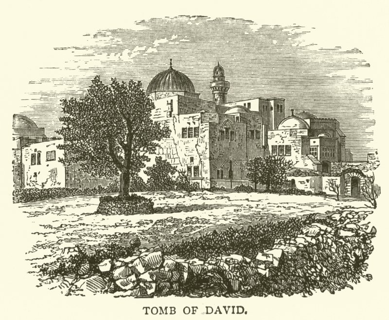 Dávid sírja (metszet) alkotó: English School