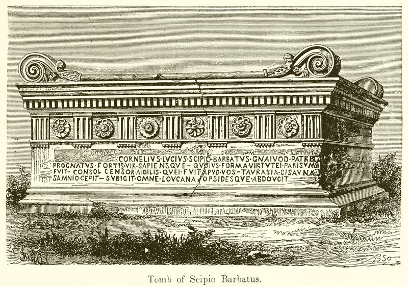 Scipio Barbatus sírja alkotó: English School