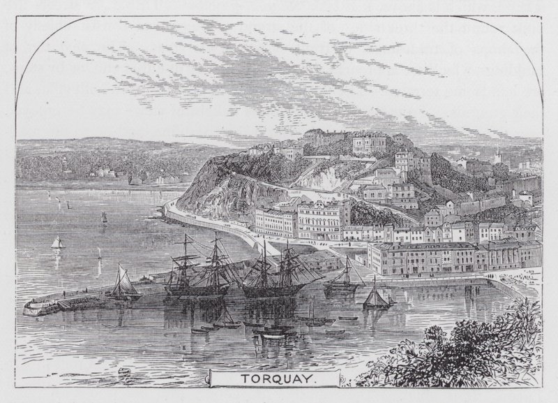 Torquay (metszet) alkotó: English School
