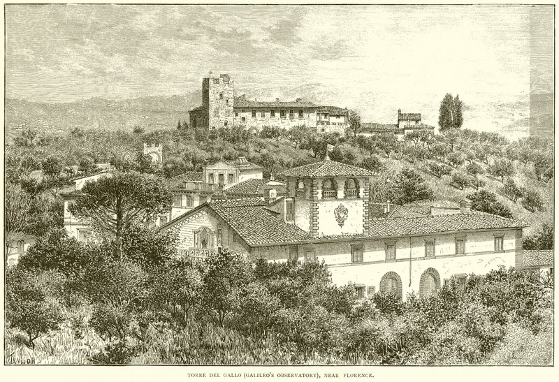 Torre Del Gallo (Galileos Obszervatórium), Firenze közelében alkotó: English School
