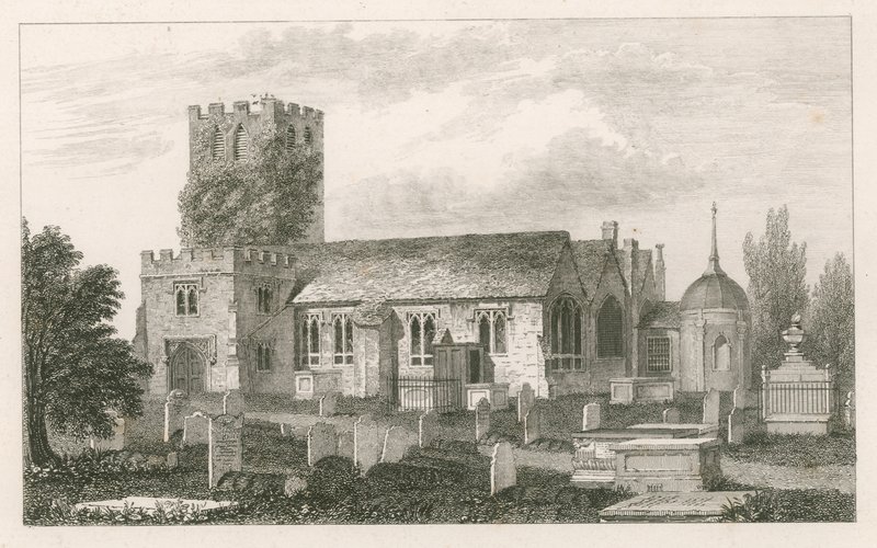 Tottenham Church, London alkotó: English School