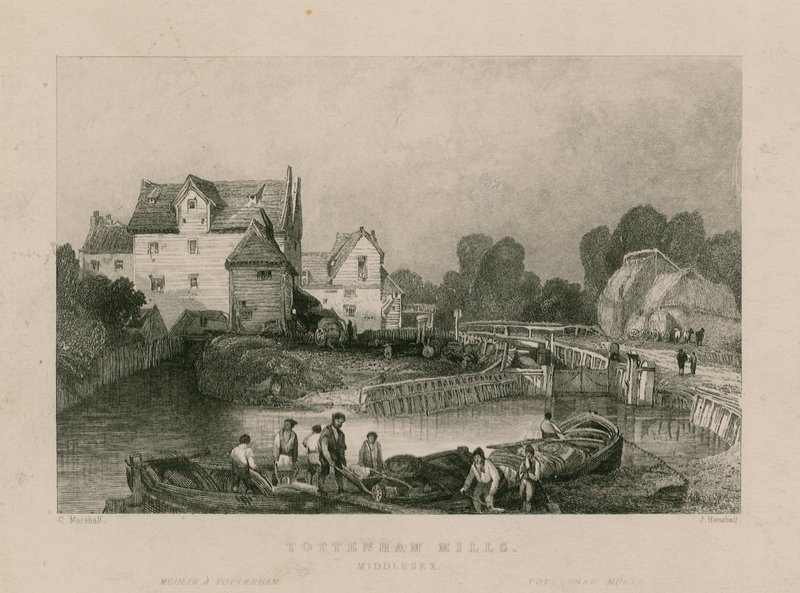 Tottenham Mills, London alkotó: English School