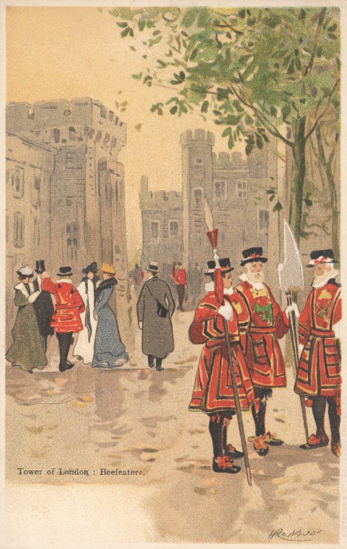 Londoni Tower, Beefeaters alkotó: English School
