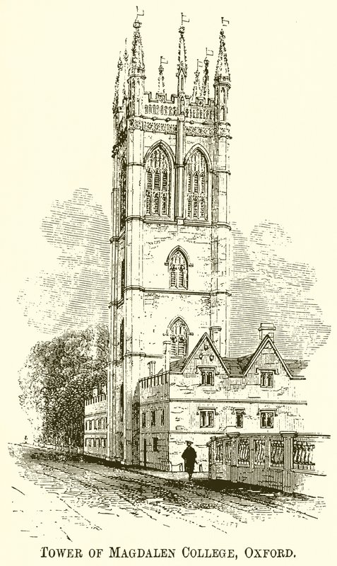 Tower of Magdalen College, Oxford alkotó: English School
