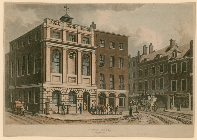 Városháza, Borough High Street, Southwark, London alkotó: English School